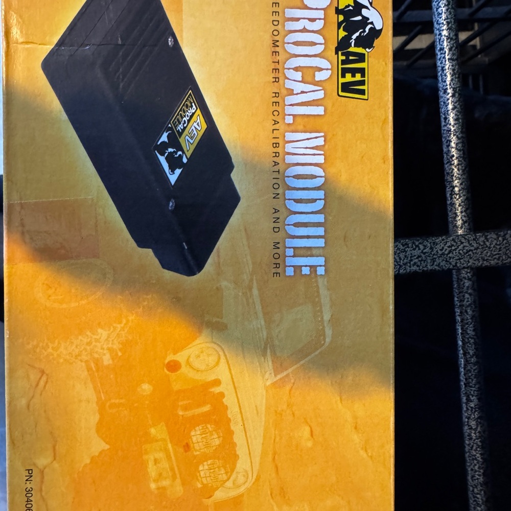 American Eagle Outfitters Black and Yellow GPS Navigation System